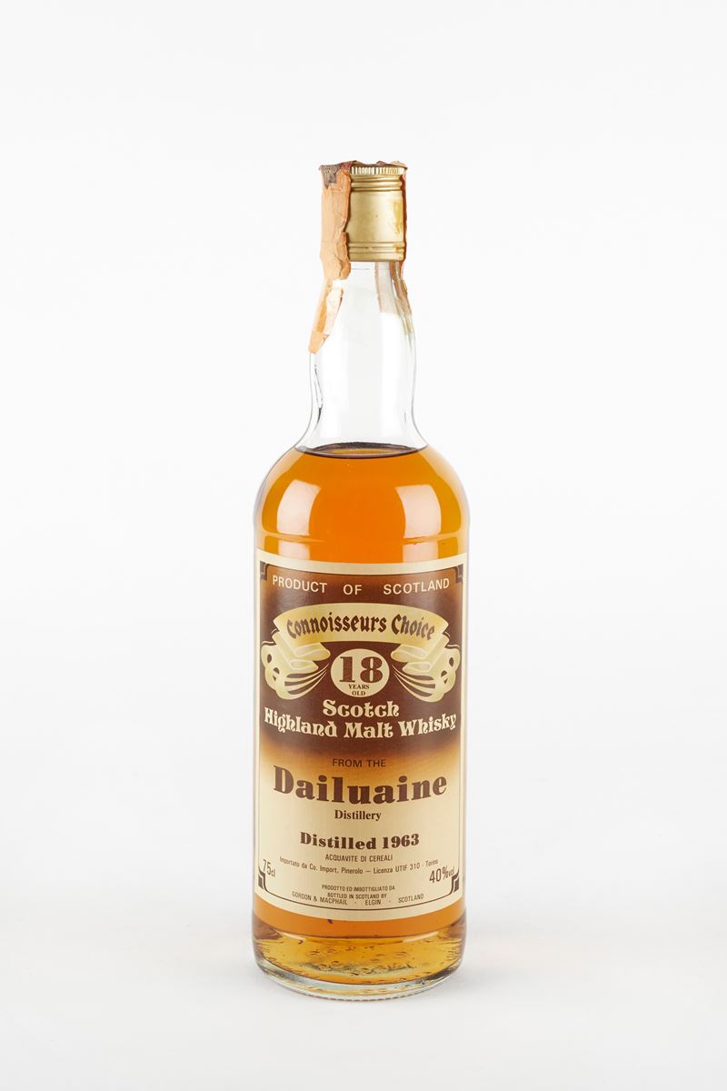 Dailuaine,Gordon &amp;amp; MacPhail : Dailuaine 18 Years Old 1963  (1963)  - 40% vol - Asta Macallan e Whisky Rari | Da Importanti Collezioni Europee - Fidelis Auctions
