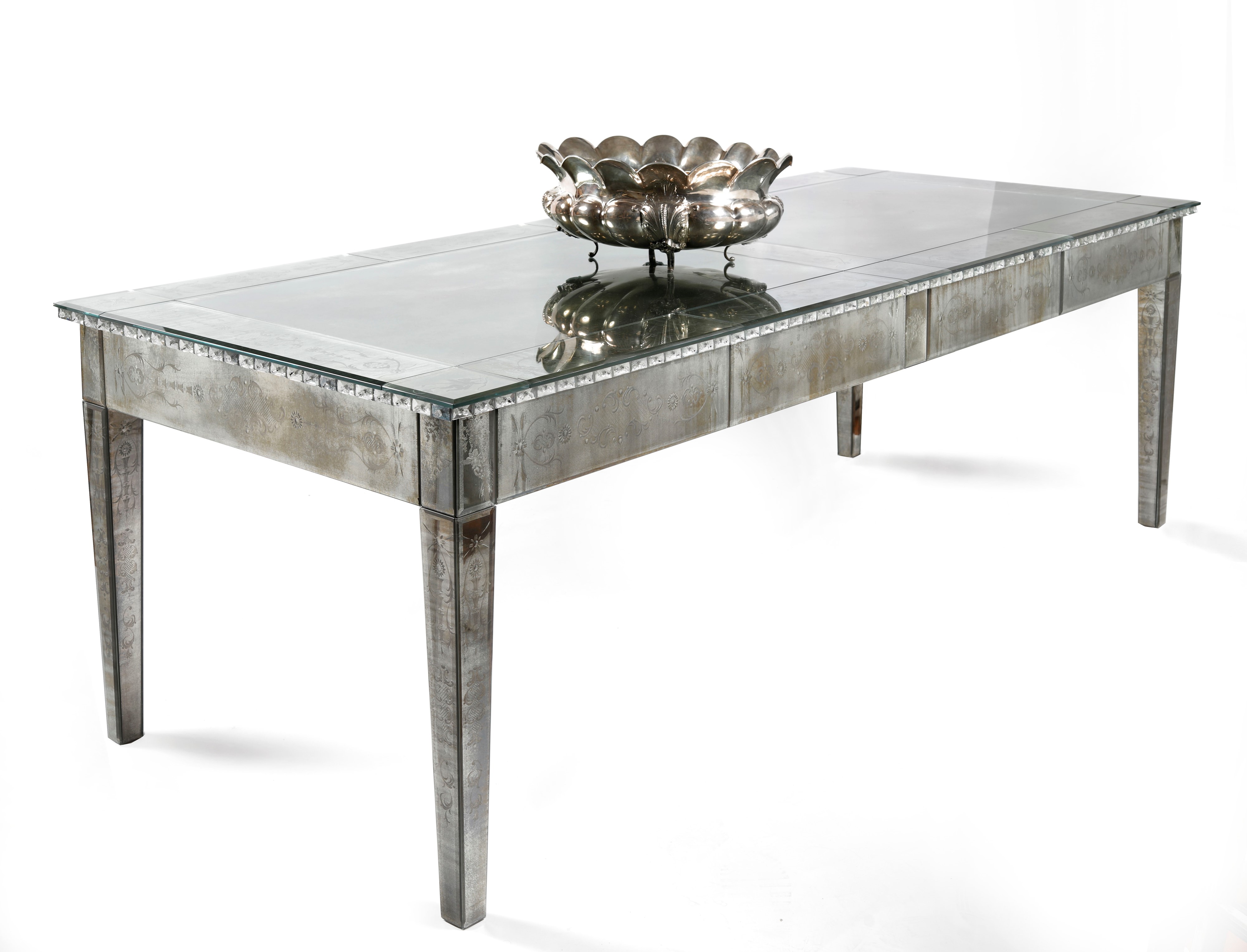 Tavolo in vetro di Murano