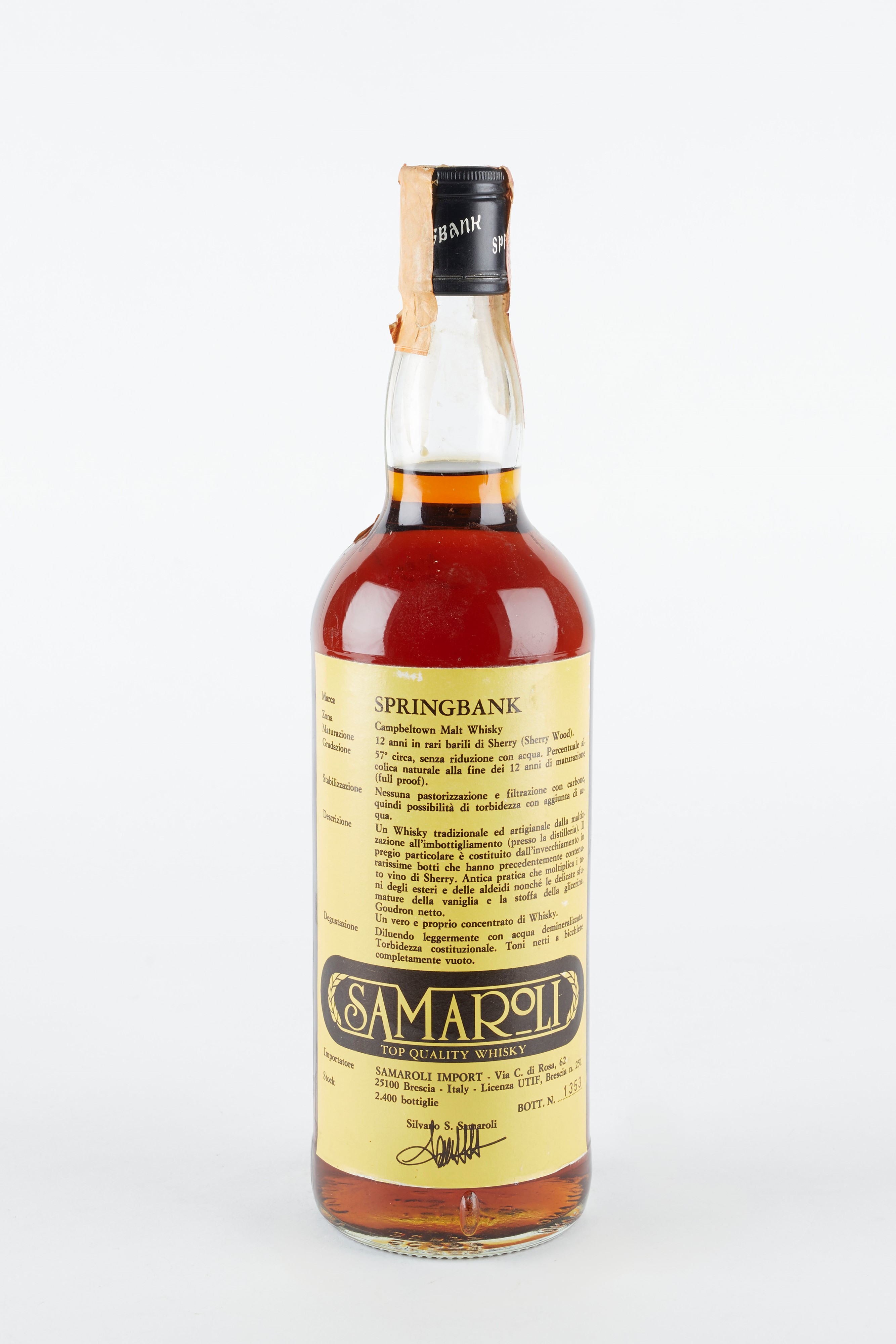 Springbank 12 Years Old