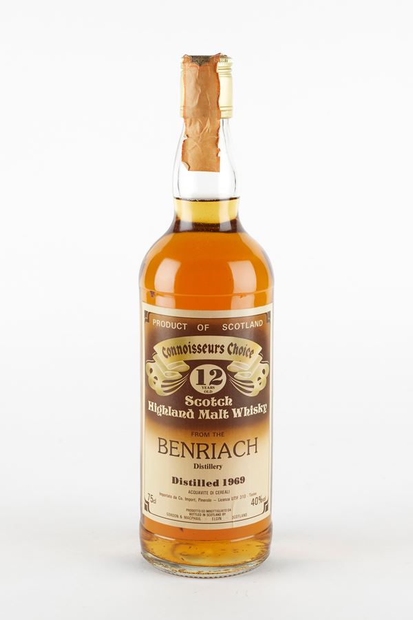 BenRiach,Gordon &amp; MacPhail - BenRiach 12 Years Old 1969.