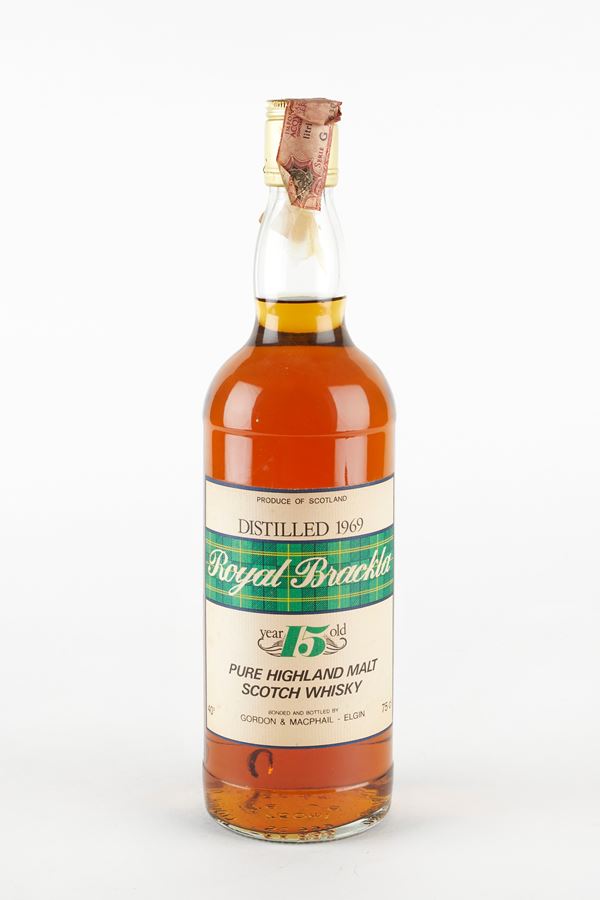 Royal Brackla,Gordon &amp; MacPhail - Royal Brackla 15 Years Old 1969.