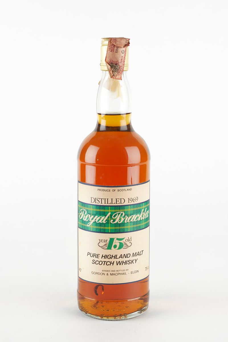 Royal Brackla,Gordon &amp;amp; MacPhail : Royal Brackla 15 Years Old 1969.  (1969)  - 40% vol - Asta Macallan e Whisky Rari | Da Importanti Collezioni Europee - Fidelis Auctions