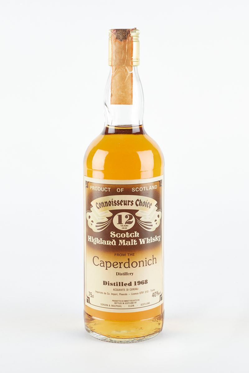 Gordon &amp;amp; MacPhail,Caperdonich : Caperdonich 12 Years Old 1968  (1968)  - 40% vol - Asta Macallan e Whisky Rari | Da Importanti Collezioni Europee - Fidelis Auctions