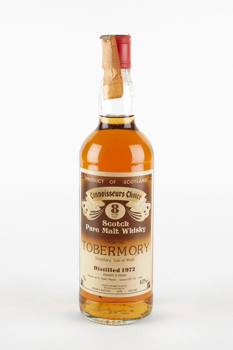 Tobermory,Gordon &amp;amp; MacPhail : Tobermory 8 Years Old 1972  (1972)  - 40% vol - Asta Macallan e Whisky Rari | Da Importanti Collezioni Europee - Fidelis Auctions