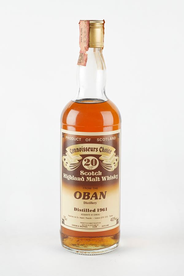 Oban,Gordon &amp; MacPhail - Oban 20 Years Old 1961