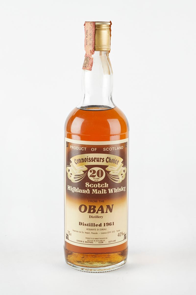Oban,Gordon &amp;amp; MacPhail : Oban 20 Years Old 1961  (1961)  - 40% vol - Asta Macallan e Whisky Rari | Da Importanti Collezioni Europee - Fidelis Auctions