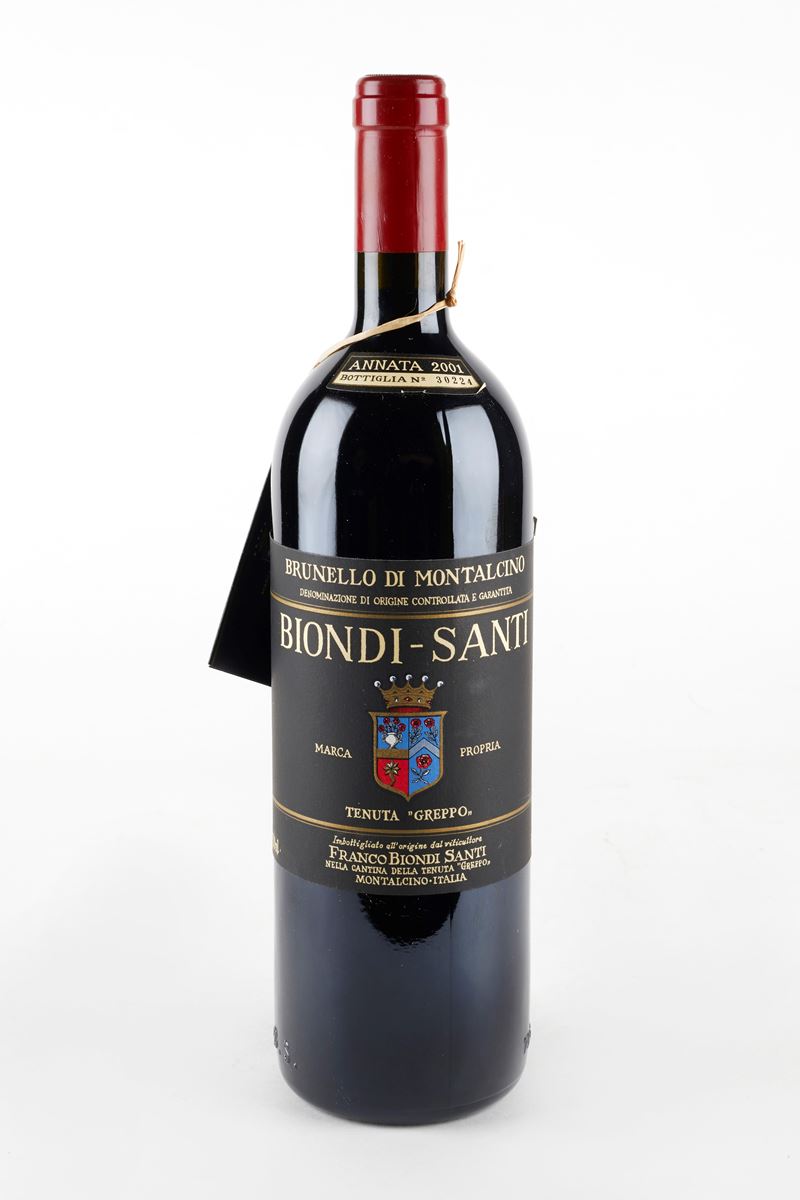 Biondi Santi : Biondi-Santi Brunello di Montalcino 2001  (2001)  - Asta Vini e Distillati - Fidelis Auctions