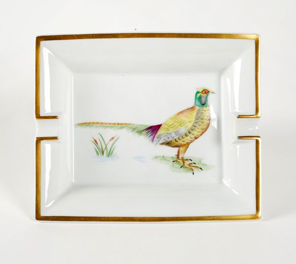 Hermès - Posacenere in ceramica policroma