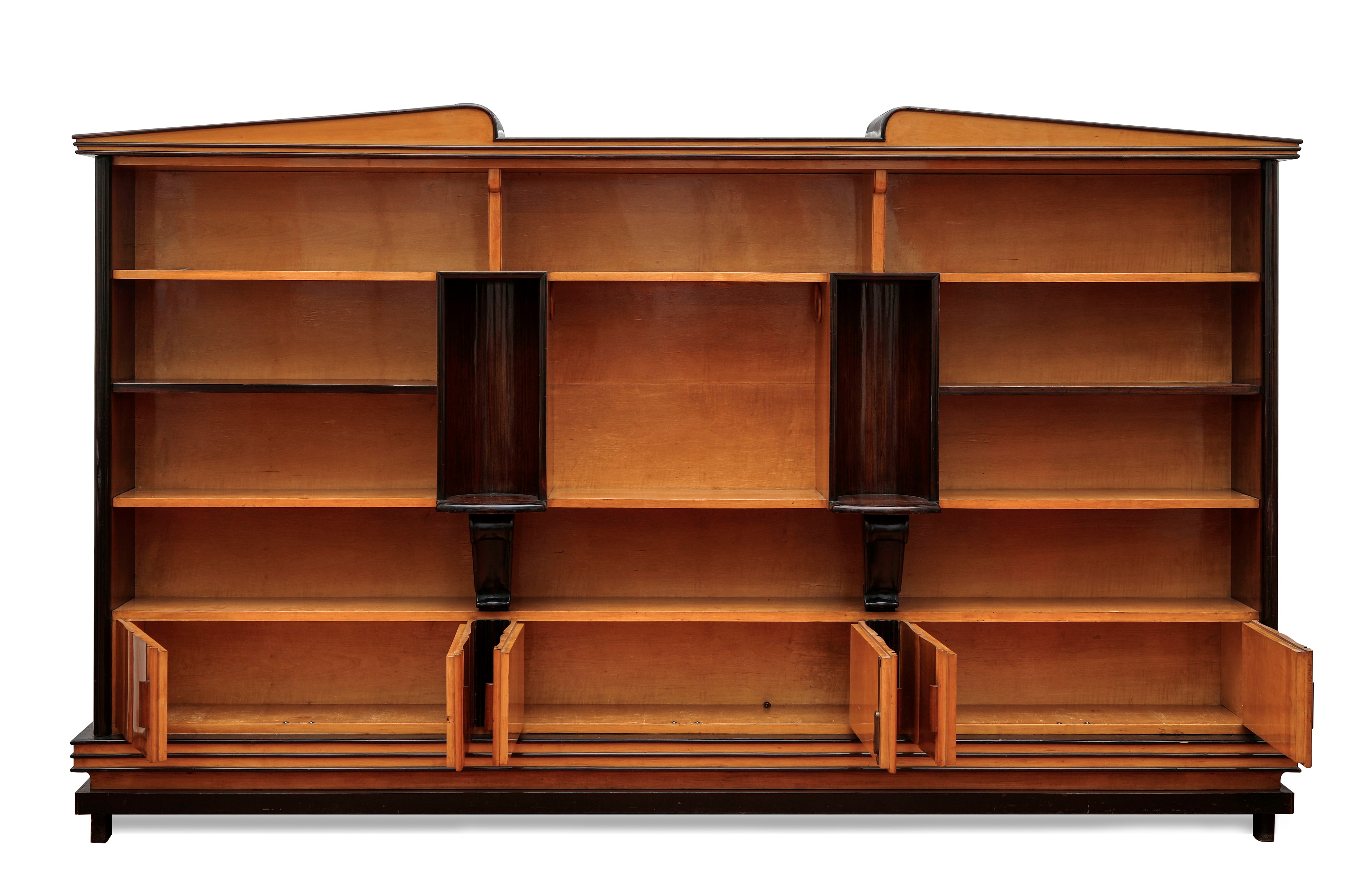 Importante mobile libreria da parete