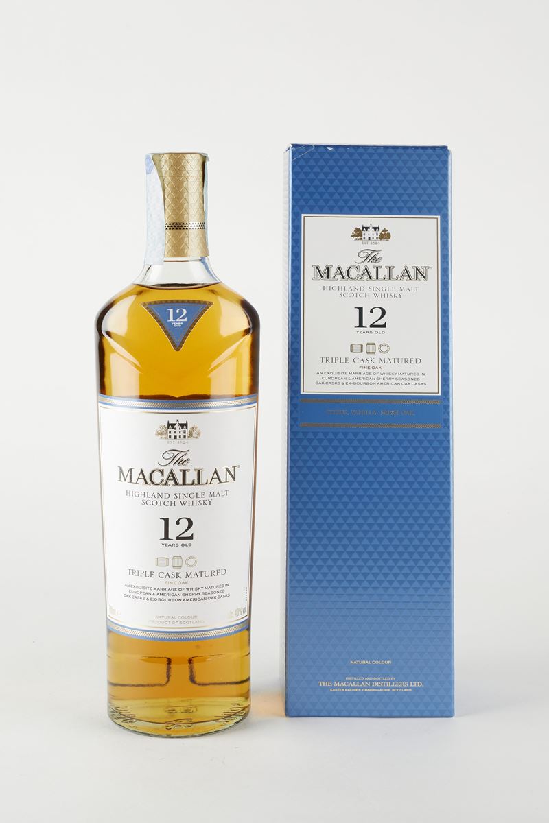 Macallan : The Macallan 12 Years Old Triple Cask Matured 2018  (2018)  - 40% vol - Asta Macallan e Whisky Rari | Da Importanti Collezioni Europee - Fidelis Auctions