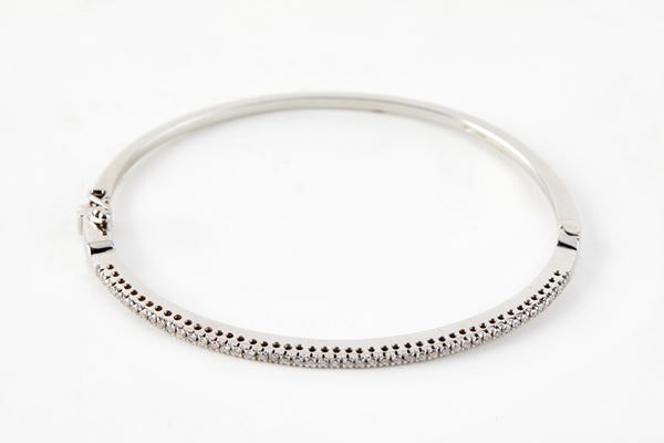Bracciale in oro bianco