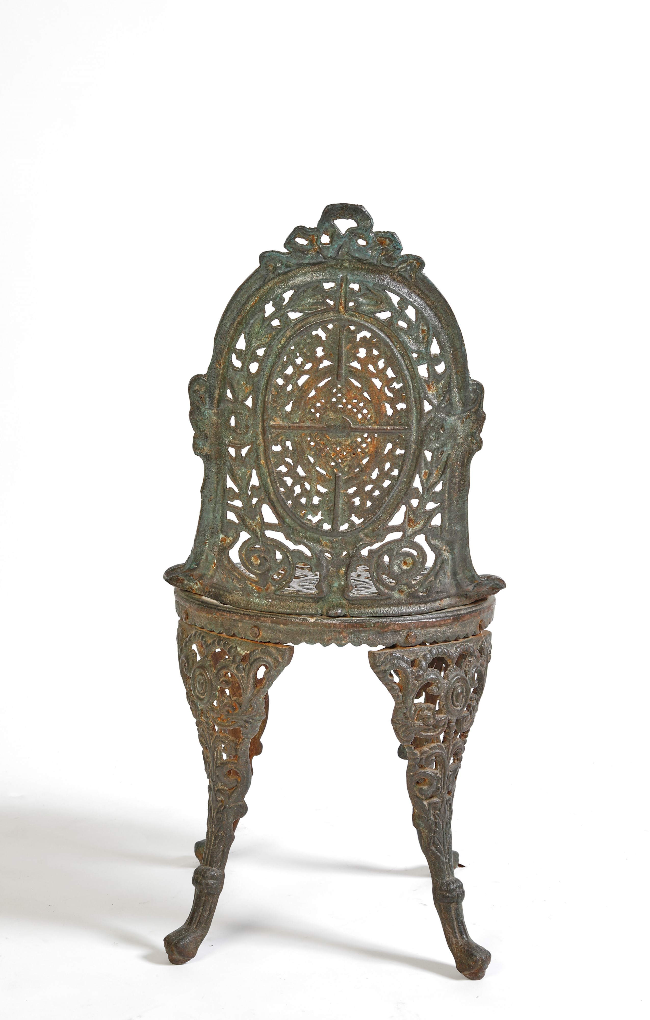 Sedia da giardino in ghisa