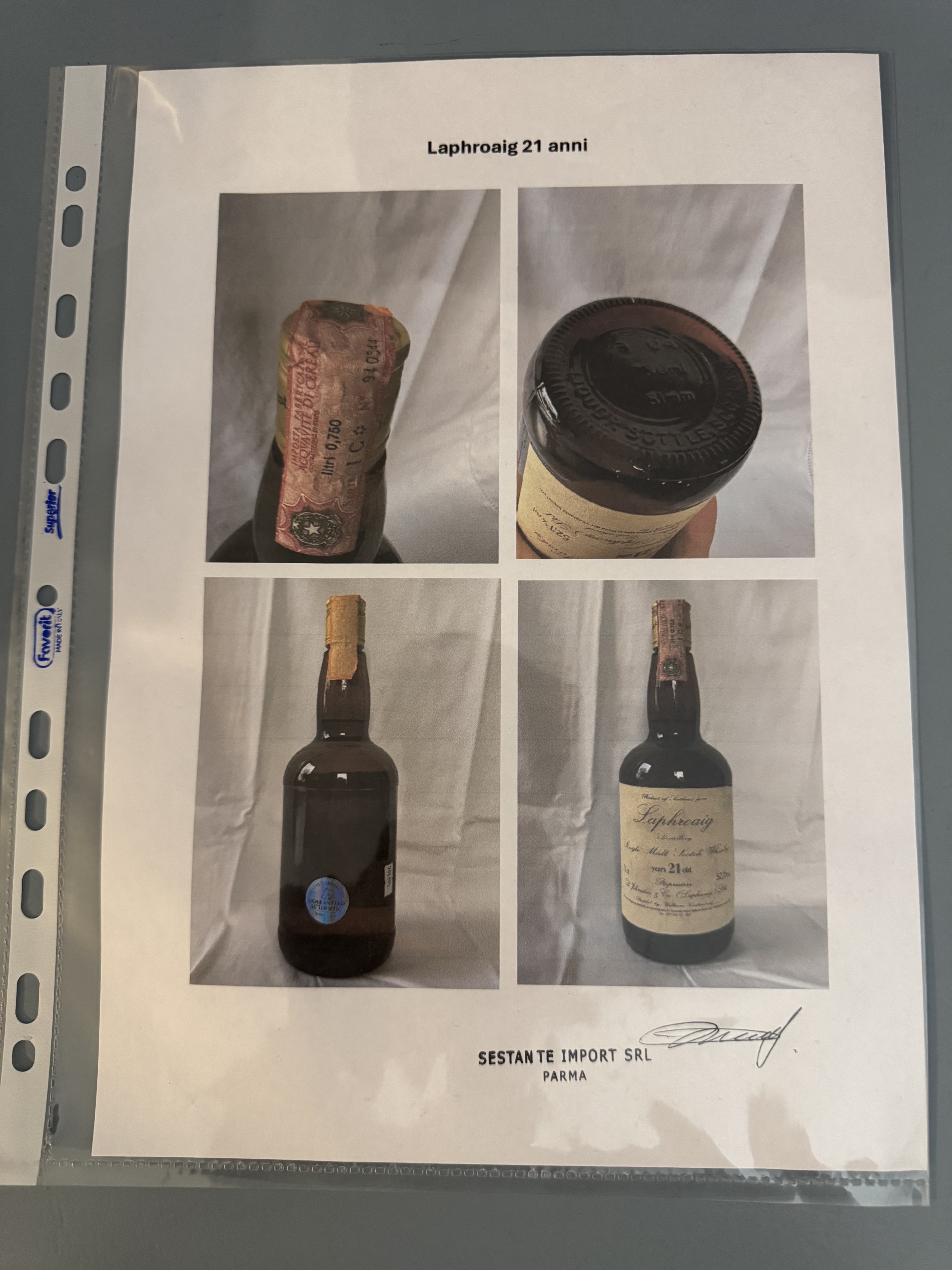 Laphroaig 21 Year Old Cadenhead