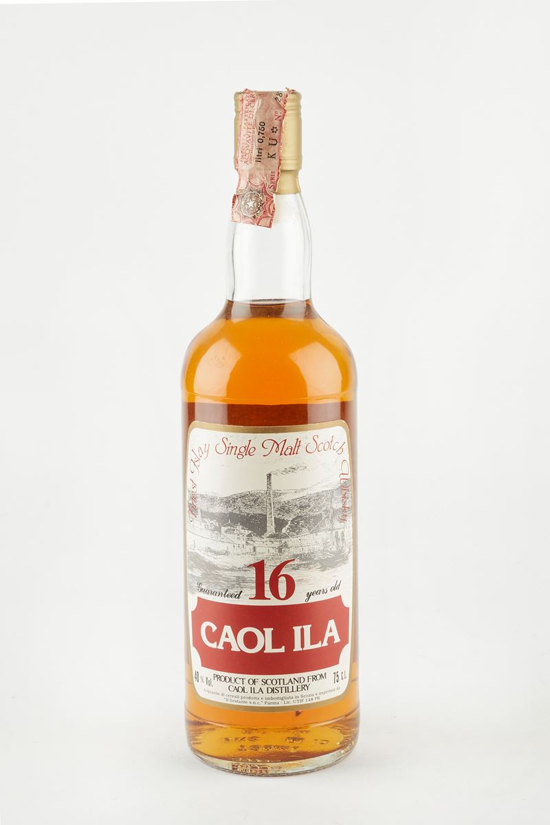 Ila Caol Caol Ila : Caol Ila 16 Year Old  (Anni 80)  - 40% vol - Asta Macallan e Whisky Rari | Da Importanti Collezioni Europee - Fidelis Auctions