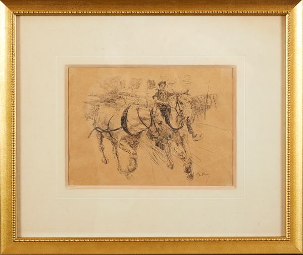 Giovanni Boldini - “Chevaux de renfort”