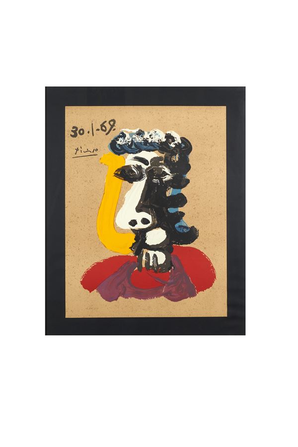 Pablo Picasso - Litografia a Colori