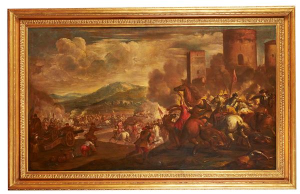 Antonio Calza - “Scena di Battaglia”