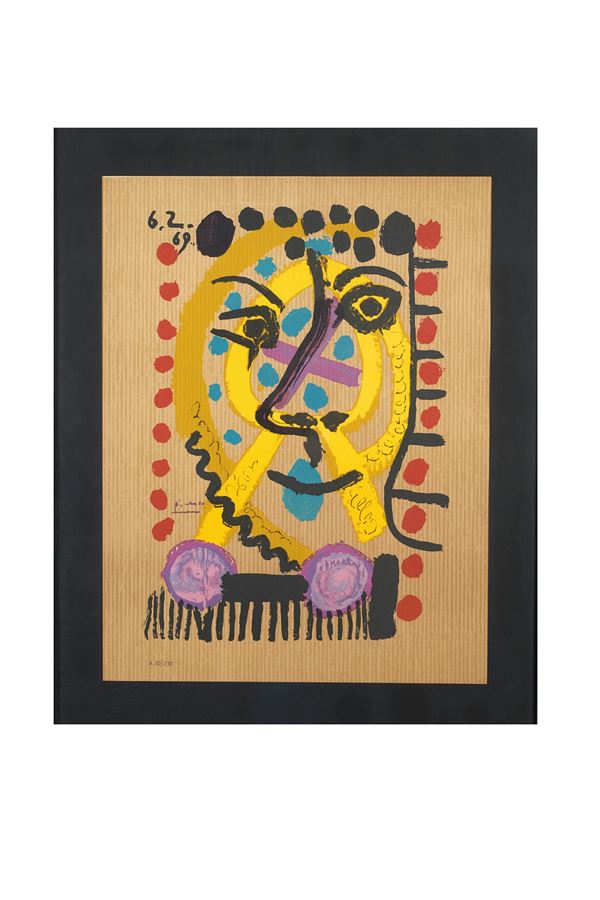 Pablo Picasso - Litografia a Colori
