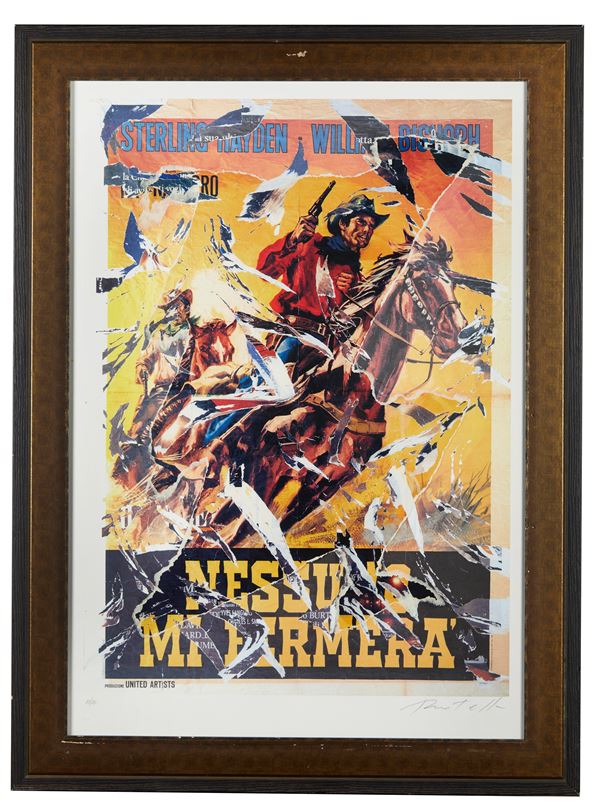 Mimmo Rotella - "Nessuno mi fermerà"