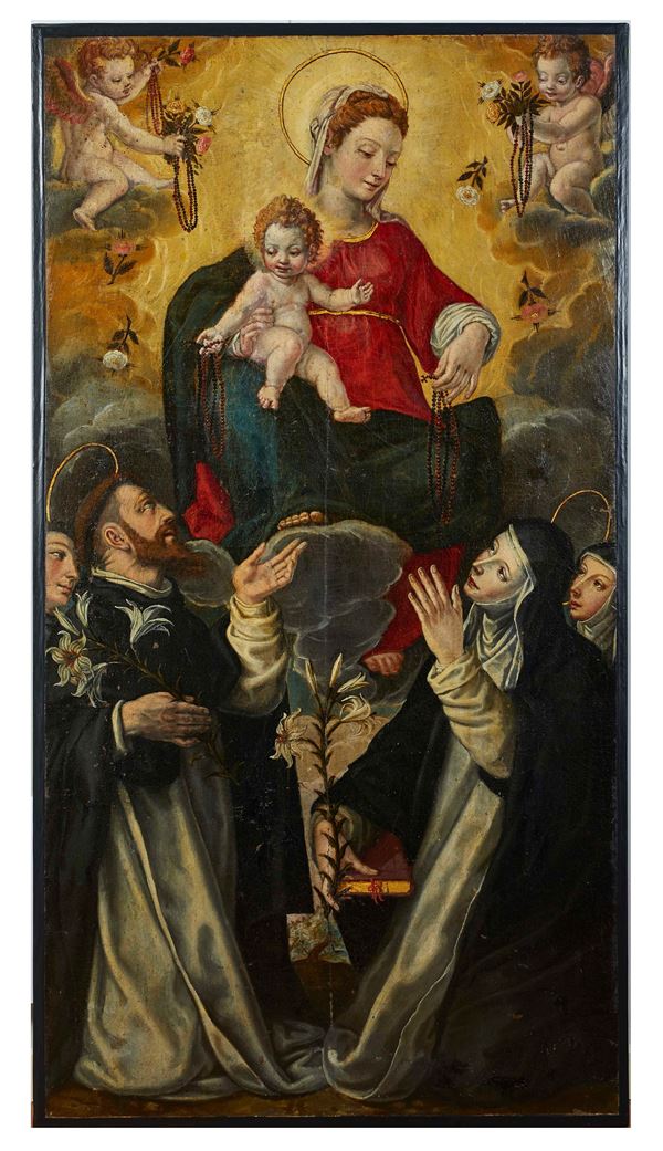"Madonna col Bambino in Gloria”