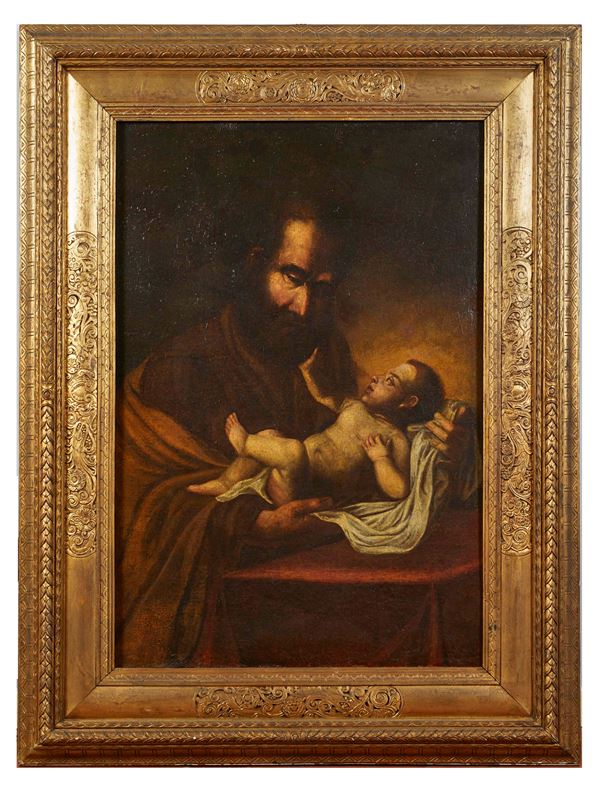 “San Giuseppe col Bambino”