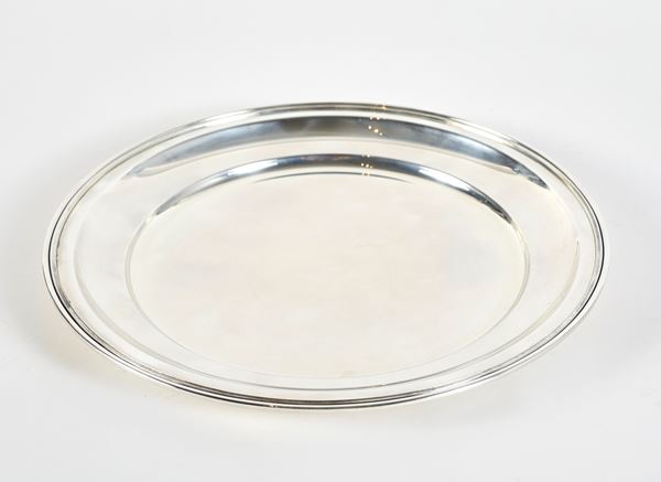 Piatto in argento