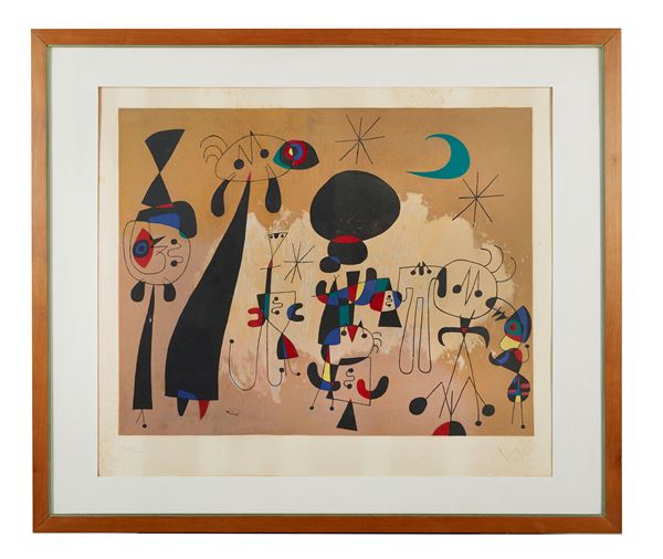 Mir&#243; - ''Femmes, lune, étoile'' (1963)