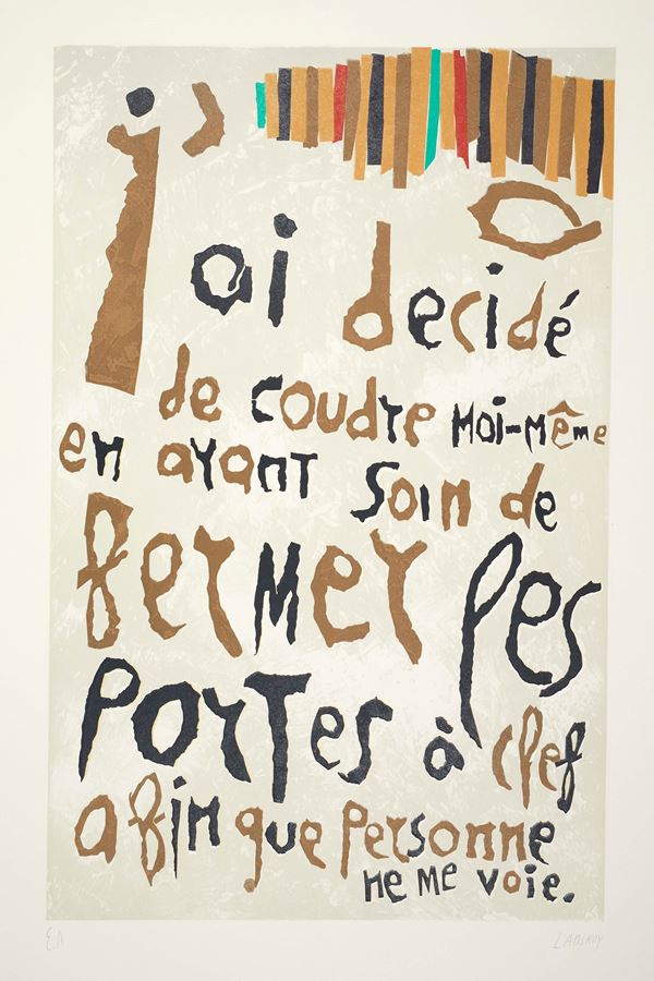 Andr&#233; Lanskoy - "Journal d'un fou"