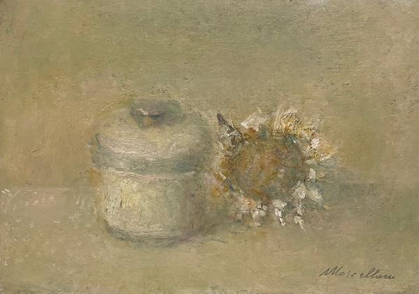 Norma Mascellani - "Natura morta con cardo"