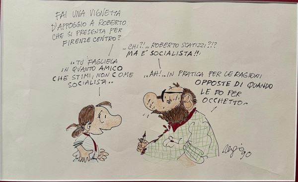 Sergio Staino - Caricatura