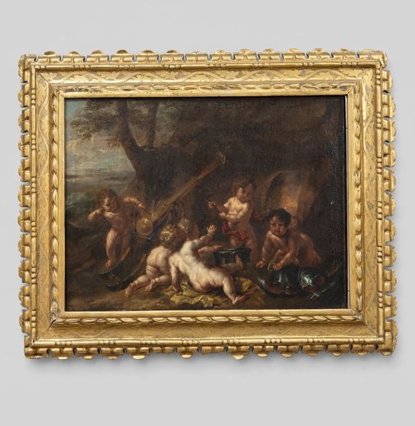 scena con putti