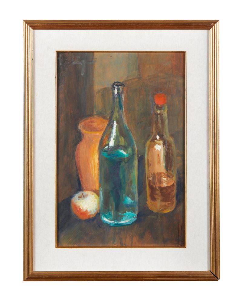 Camillo Stagni : “Natura morta”  - Asta ASTA ONLINE 1 - GRAFICHE E DIPINTI DEL XX SECOLO - Fidelis Auctions