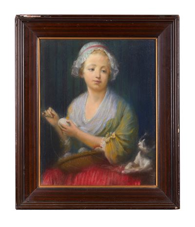 “ritratto di Fanciulla con Gattino”