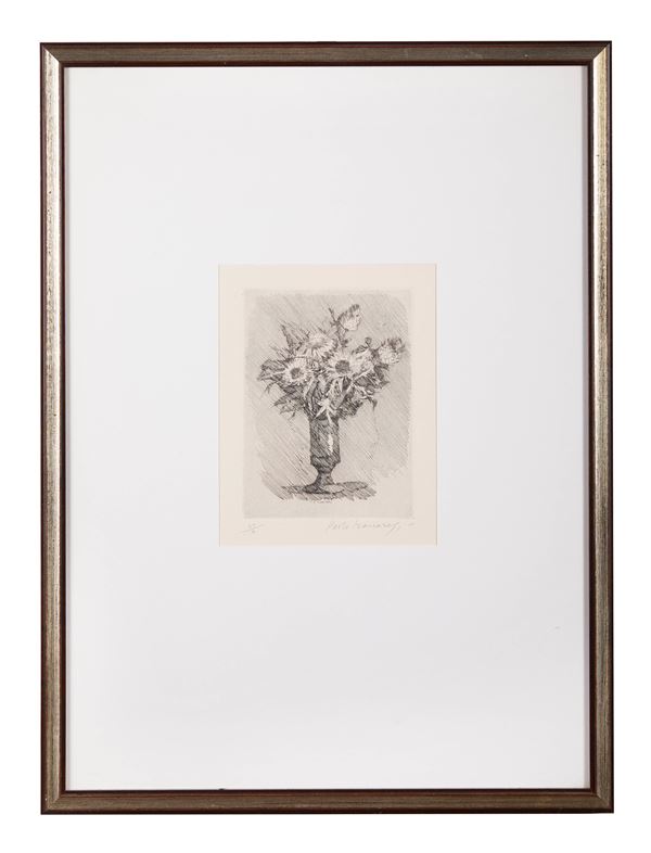 Paolo Manaresi - “Vaso di fiori”