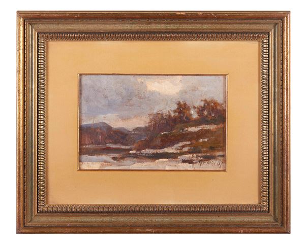 Giulio Fiori - “Paesaggio a Sasso Marconi”