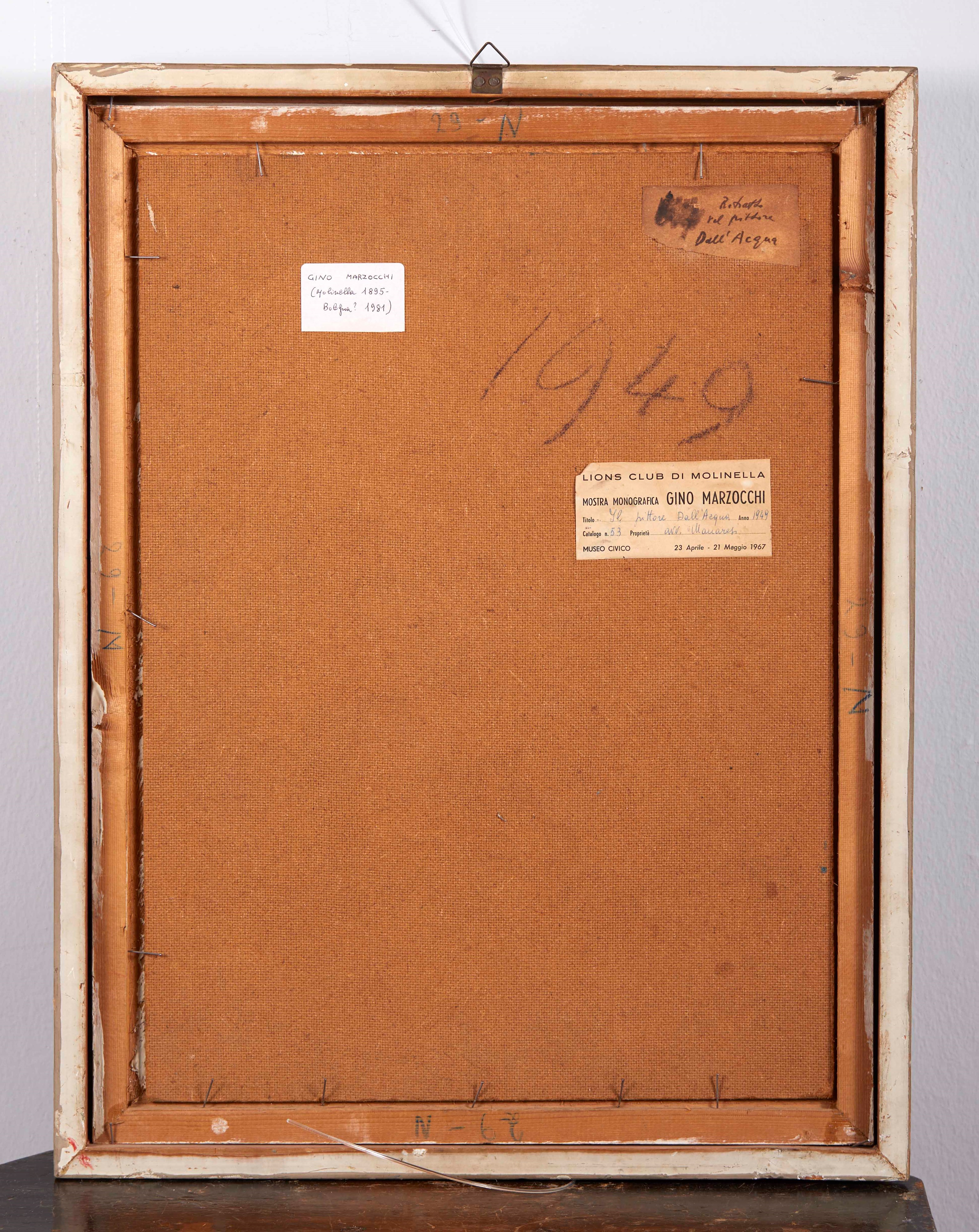 “Ritratto del pittore dall’Acqua”