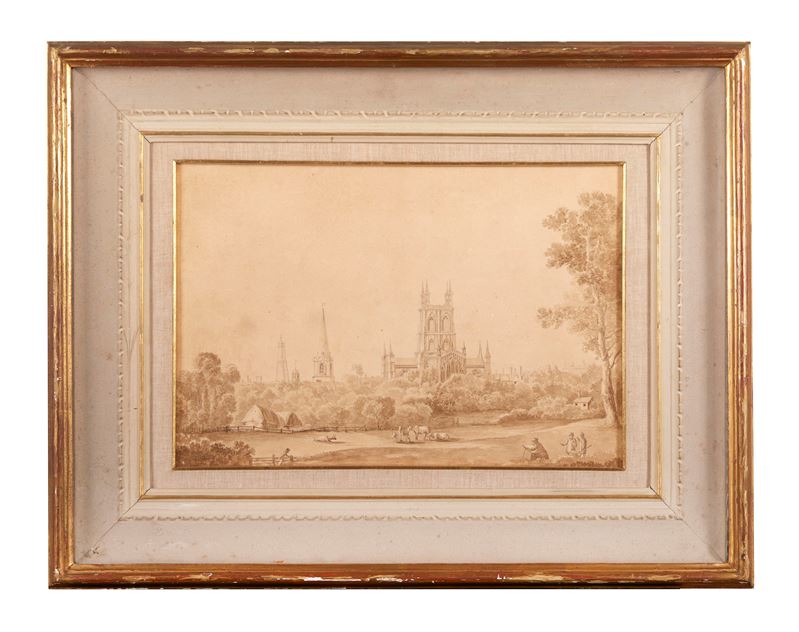 “Veduta”  - Auction ASTA ONLINE 1 - GRAFICHE E DIPINTI DEL XX SECOLO - Fidelis Auctions