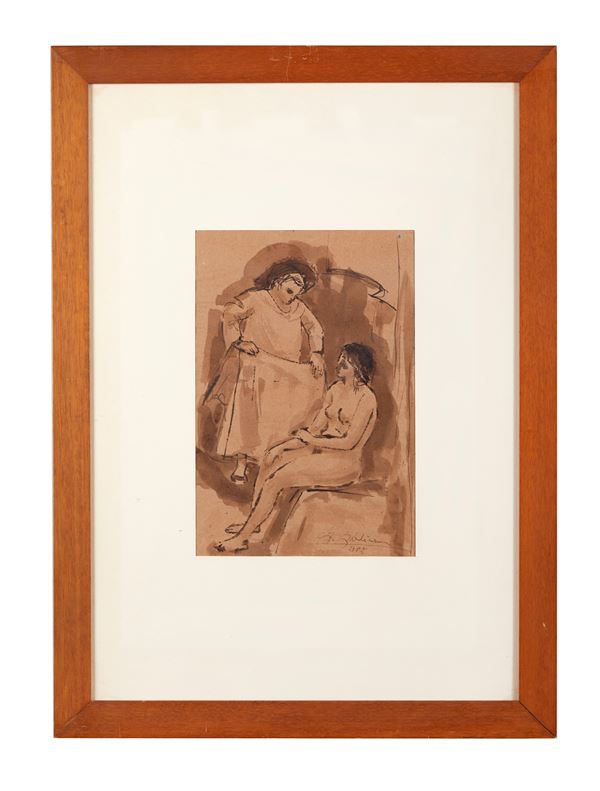 Guelfo Gherlinzoni - “Il bagno”