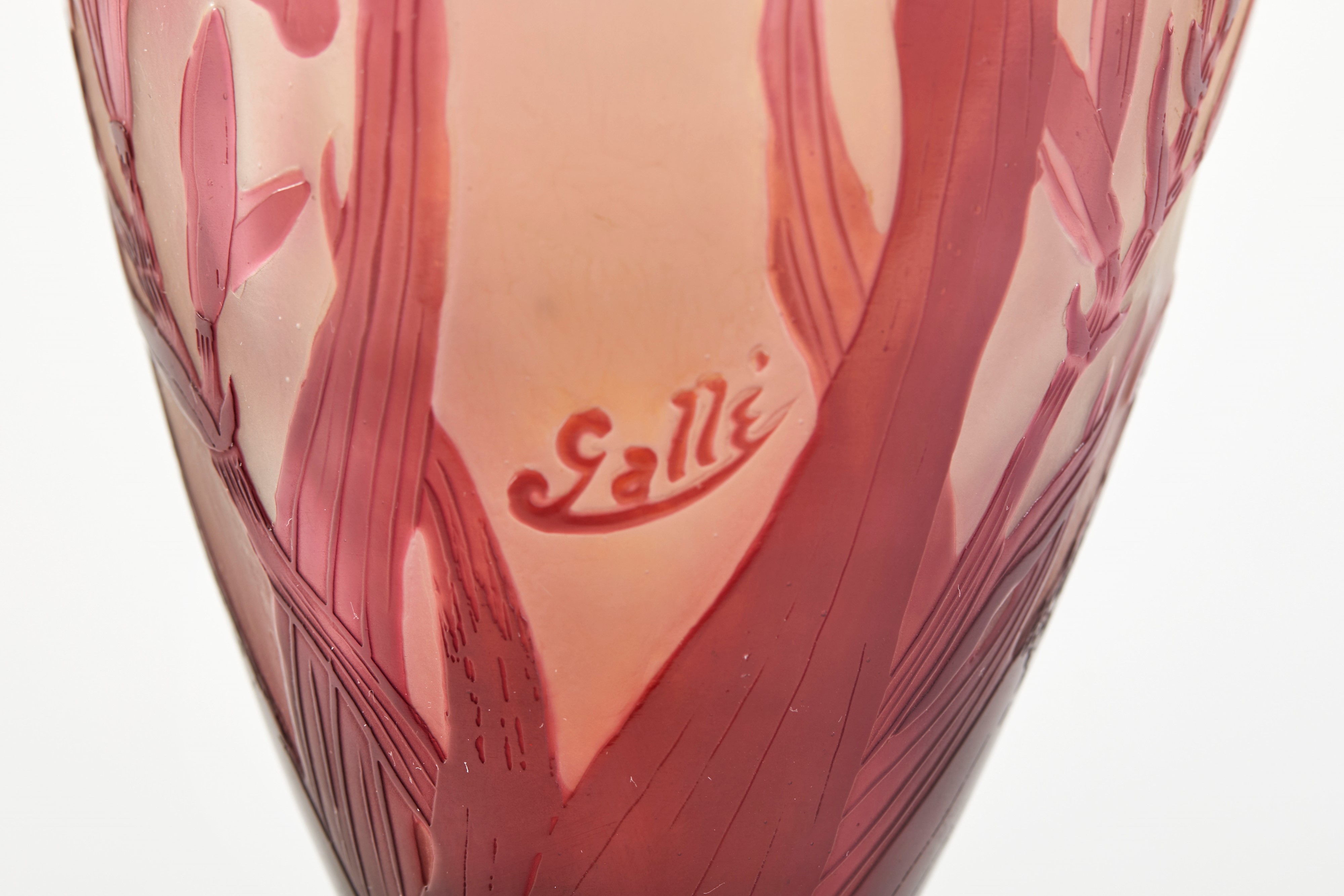 Vaso in Vetro a Decoro