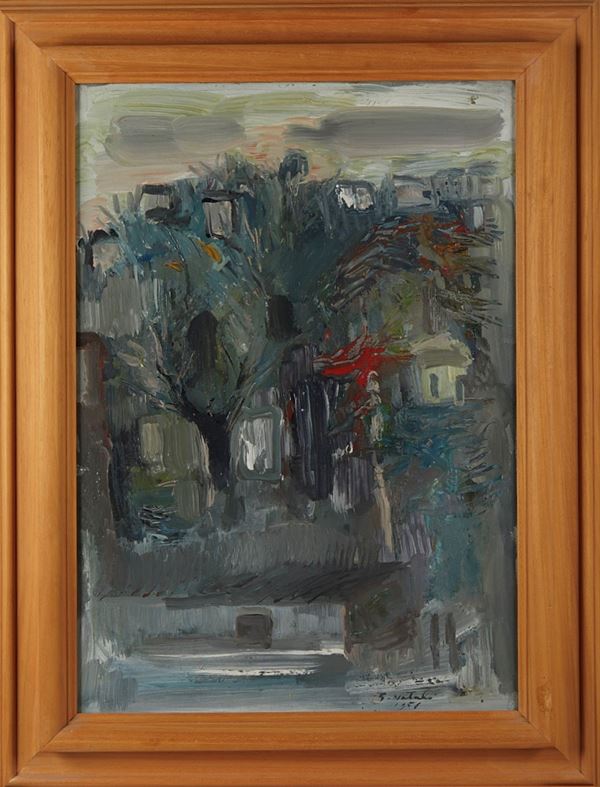 Giuseppe Natali - "Paesaggio abruzzese"