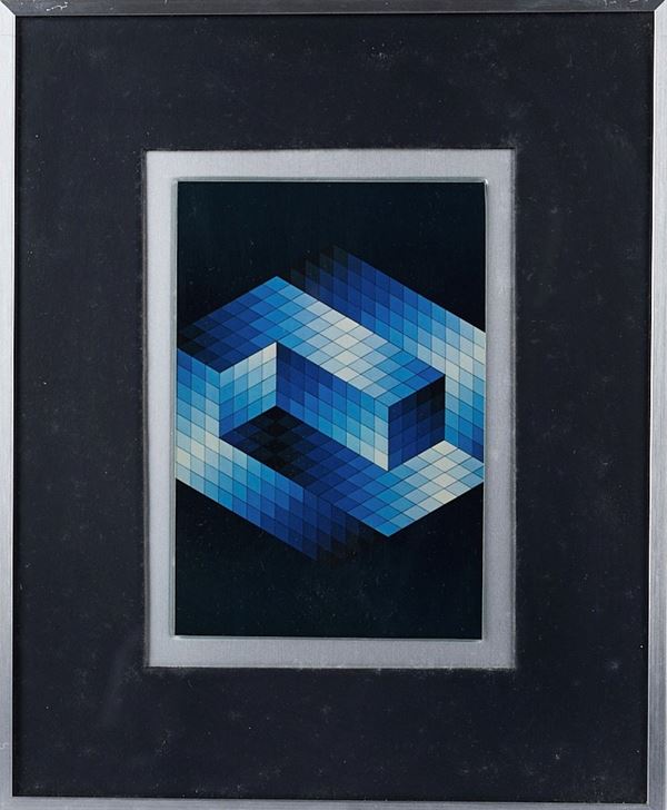 Victor Vasarely -  "Senza titolo"