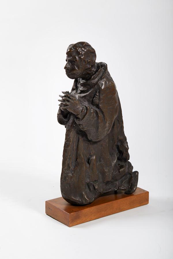 Luciano Minguzzi - "Frate in preghiera"