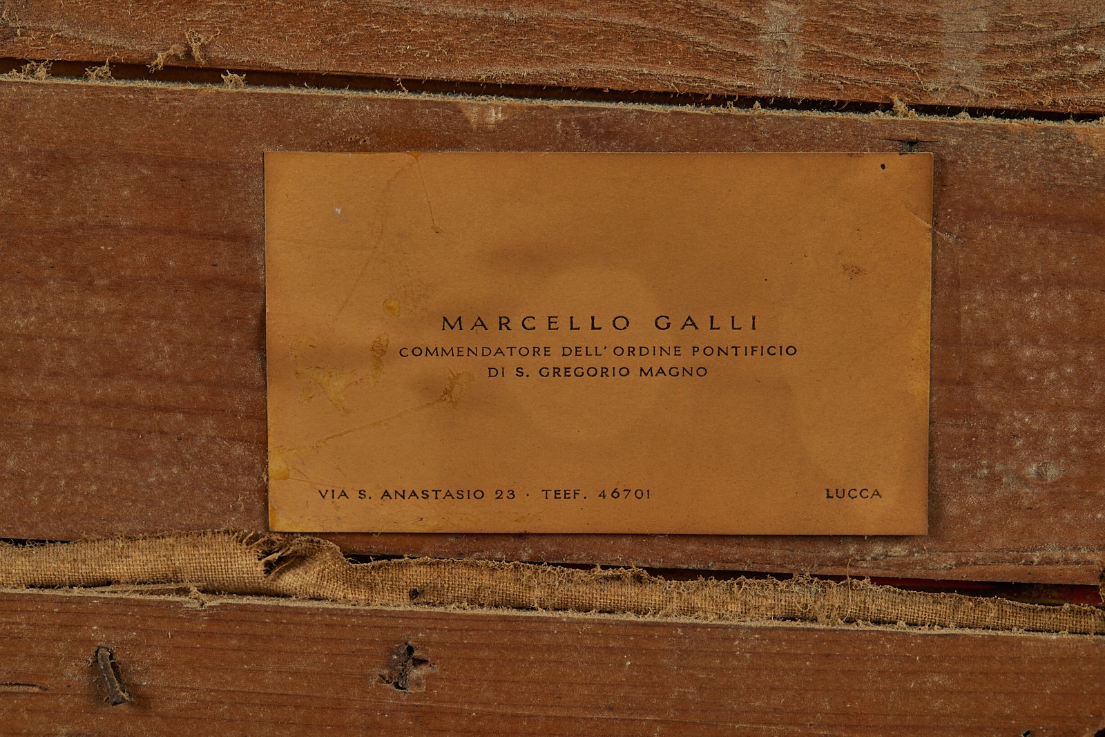 "Vaso con cartoccio"