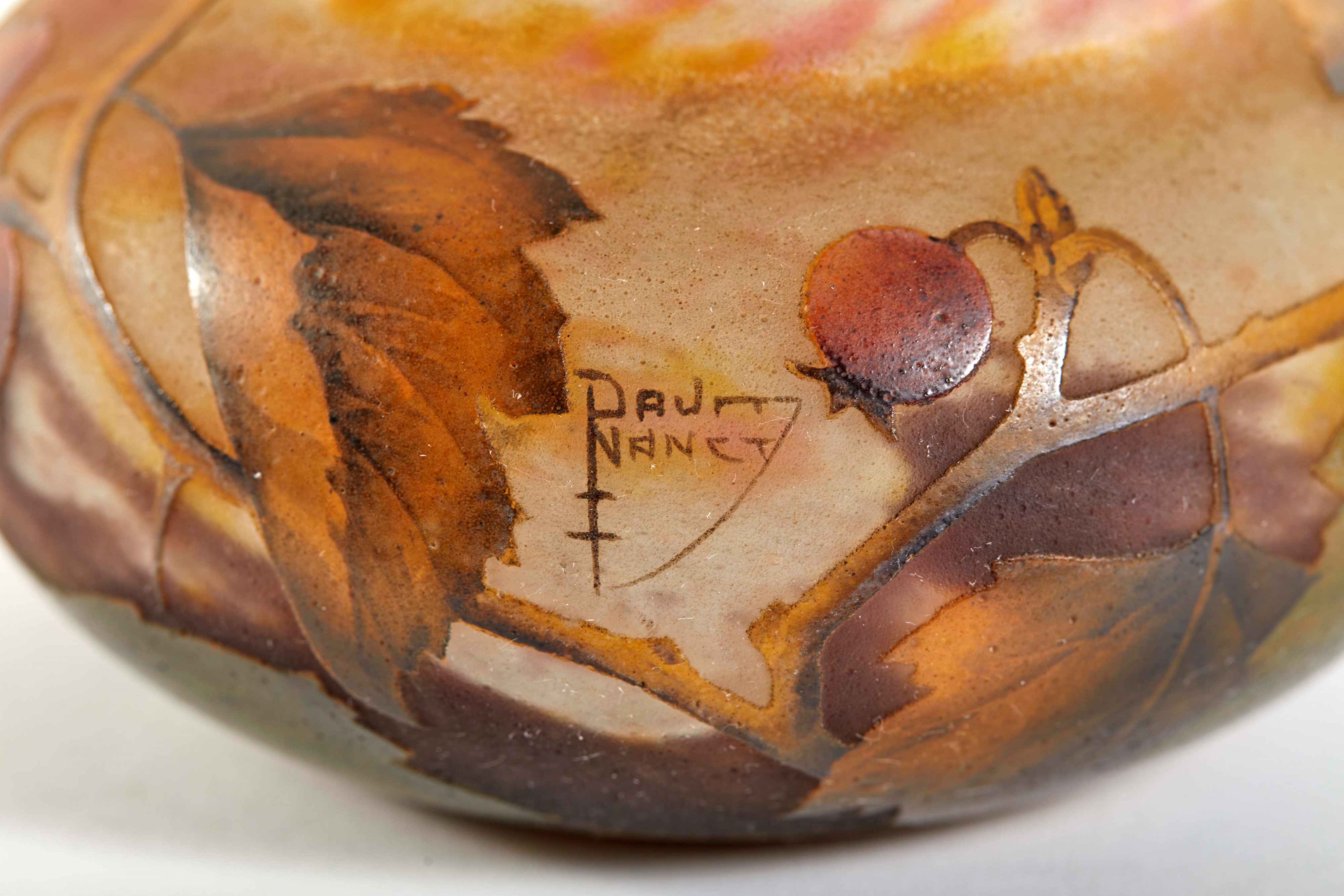 Ciotola in Vetro con decori floreali