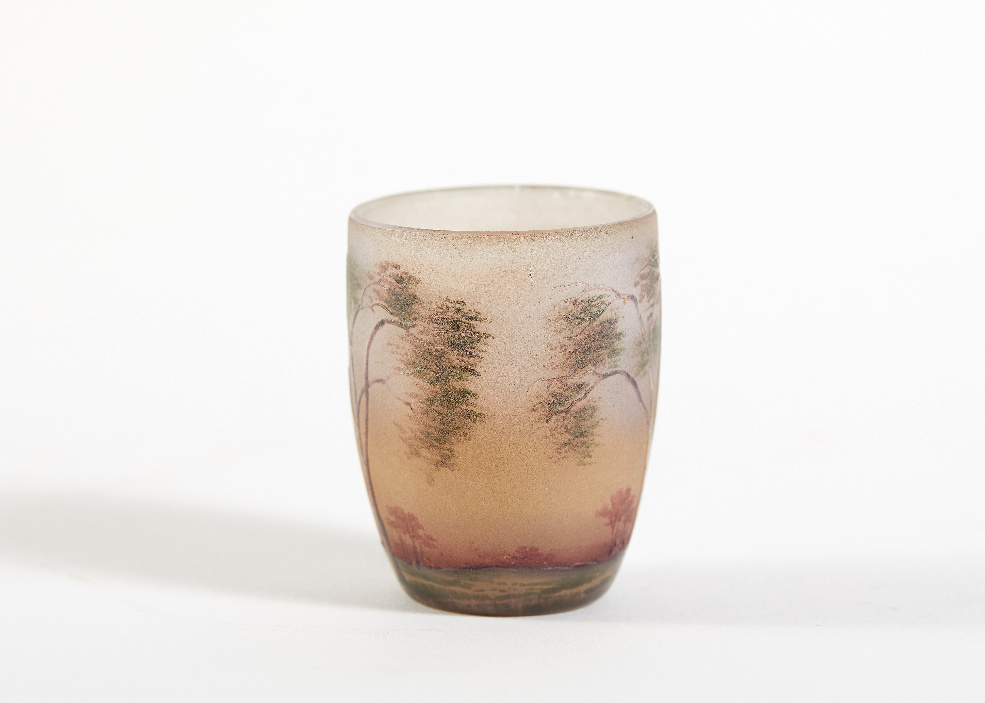 Bicchierino in Vetro a Decori