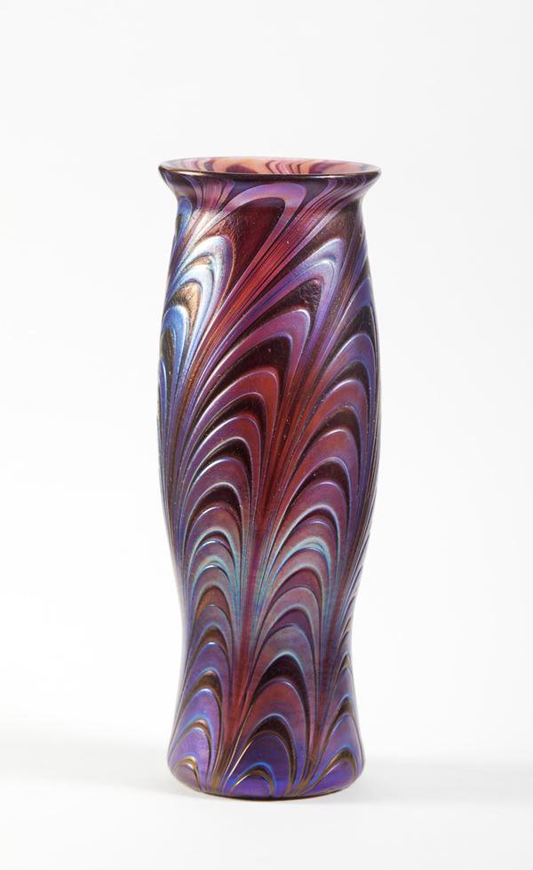 Loetz - Vaso in Vetro Iridato Loetz