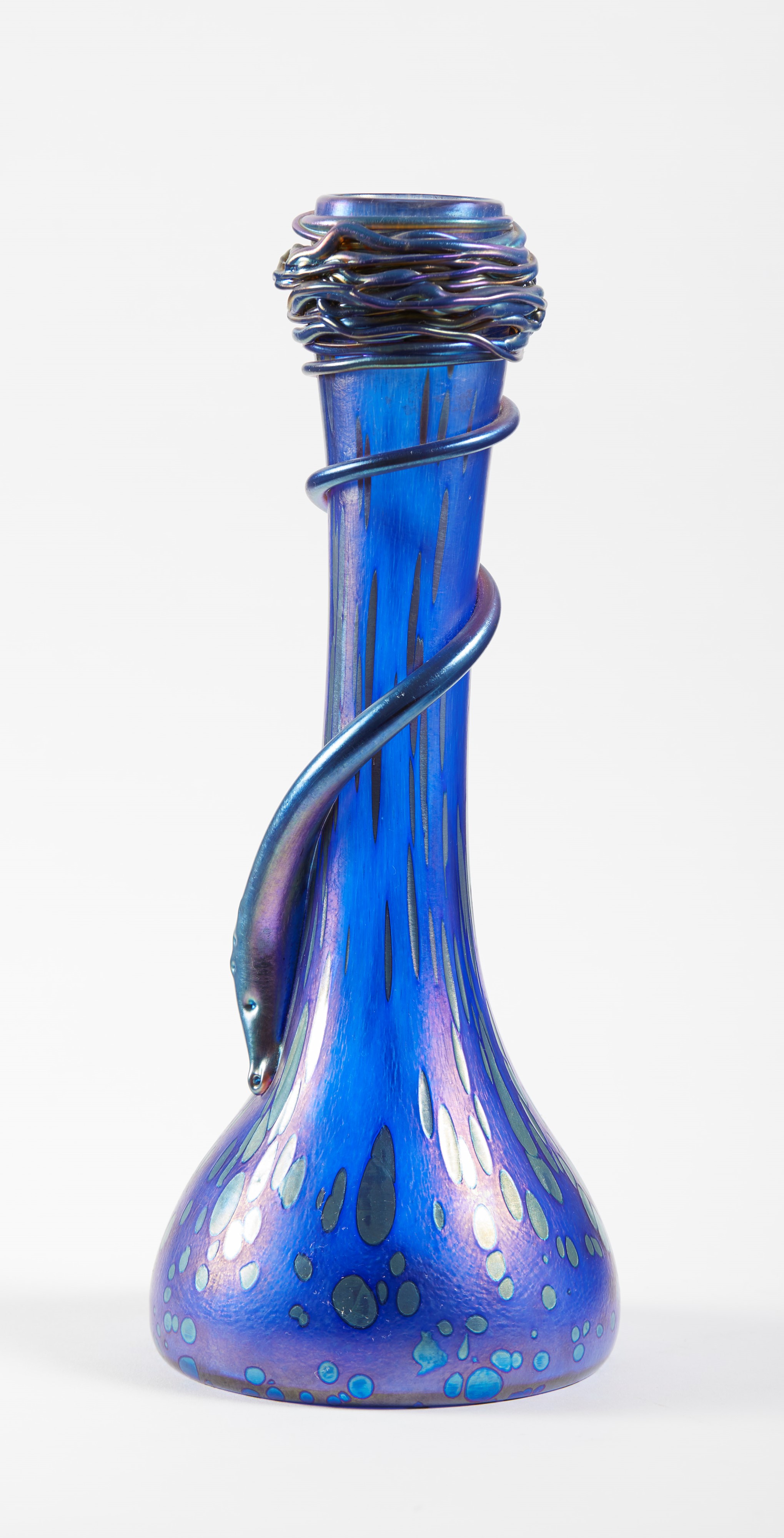 Vaso in Vetro Iridato Loetz