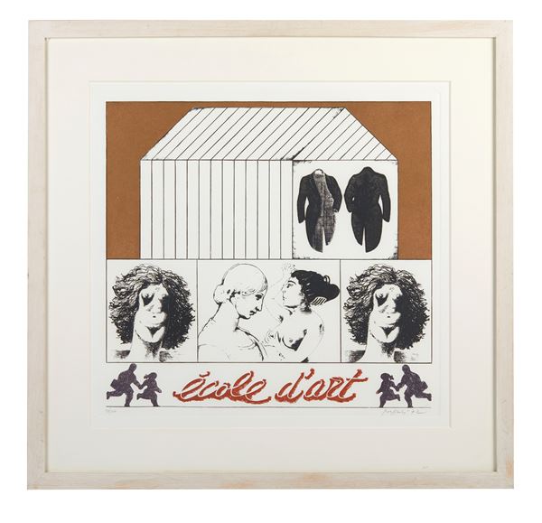 Concetto Pozzati - “Ecole d’art”