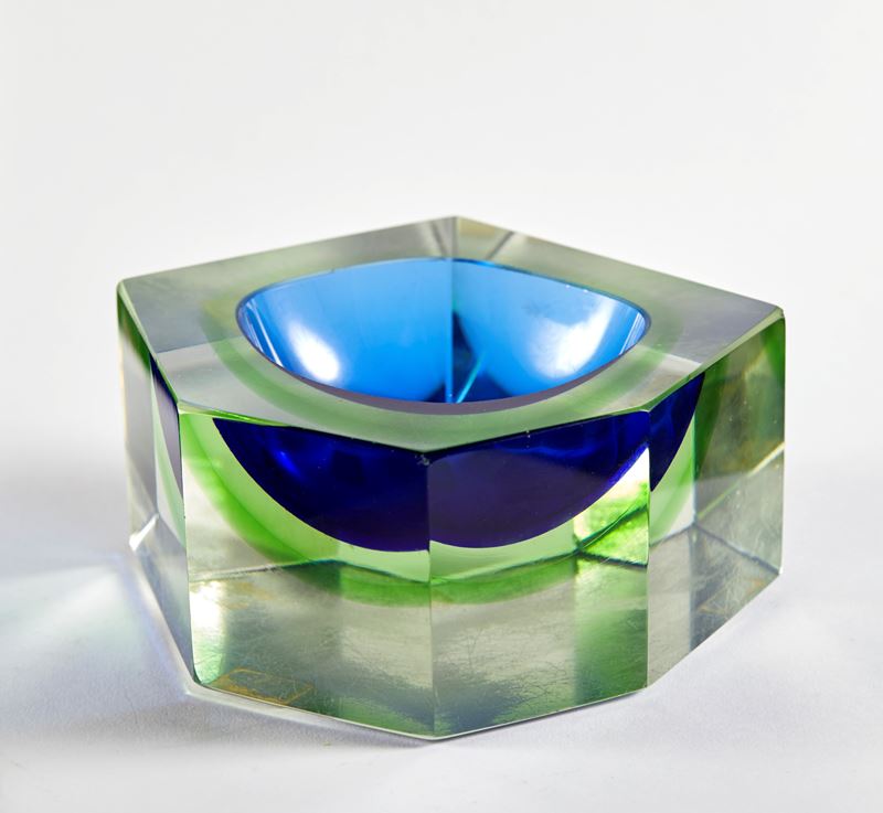 Seguso,Flavio Poli : Posacenere  - Auction Eclectic Homes: Glass and Silver - Fidelis Auctions