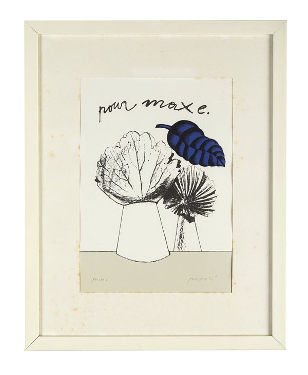 Concetto Pozzati - “Per Max Ernst”